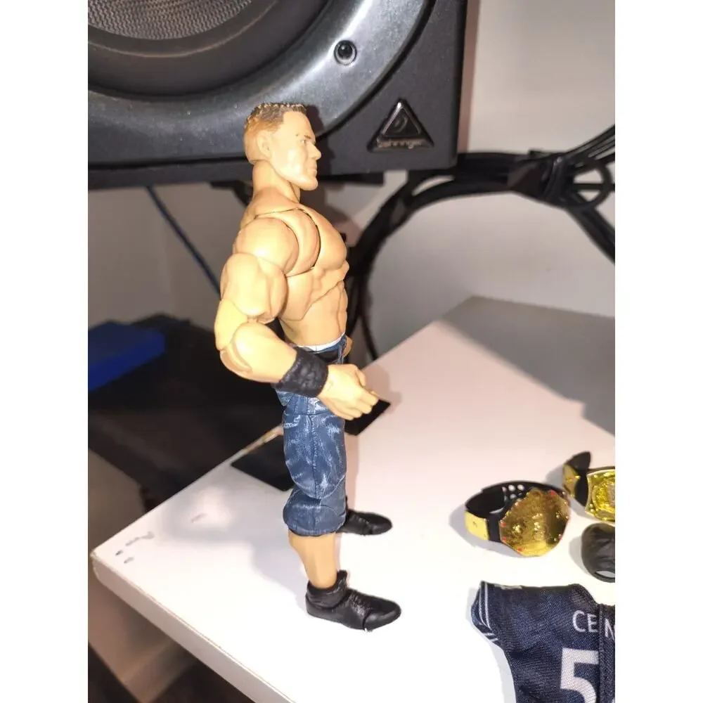 WWE Ultimate Edition John Cena With Accessories & 3 Championship Belts
